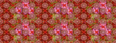 Kusursuz Vintage Çiçek Deseni. Raster Kalça dokusu deseni.