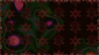 Siyah ve gri renkli çiçekler. Raster illüstrasyonunda kusursuz çiçek deseni. Renkli Bahar Temalı Kusursuz Arkaplan. Düz Çiçek Elementleri Tasarımı.