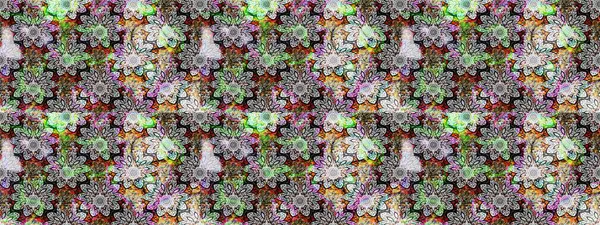 Düz Çiçek Elementleri Tasarımı. Renkli Bahar Teması eskiz kalıbı. Çiçekli çizim şekli. Gri renkli çiçekler.