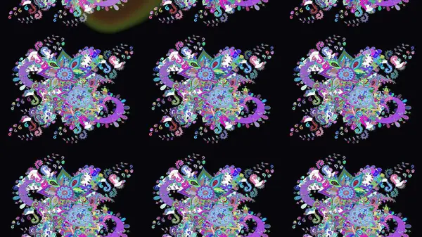 Eski model. Çiçeğin suluboya çizimlerinin mükemmel deseni. Dekorasyon ve tasarım için güzel bir desen. Suluboya çizim kalıbı. Raster illüstrasyonu. Moda yazdırma.