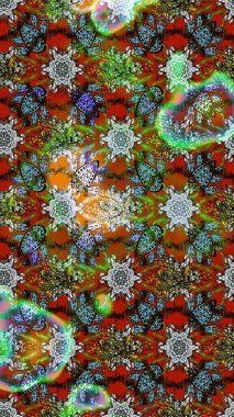 Kahverengi renkli çiçekler. Düz Çiçek Elementleri Tasarımı. Sketch Colour Spring Theme eskiz kalıbı. Sevimli çiçek raster deseni.