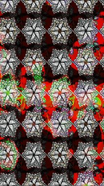 Düz Çiçek Elementleri Tasarımı. Siyah renkli çiçekler. Güzel çiçek deseni. Renkli Bahar Teması çizim şablonu.