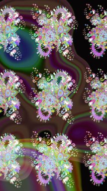 Suluboya desenli çiçek deseni. Dekorasyon ve tasarım için güzel bir desen. Moda baskısı. Çiçeğin suluboya çizimlerinin mükemmel deseni. Ayarlanmış.