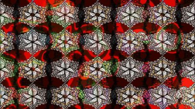 Çiçekli çiçek deseni, suluboya. Kahverengi renkli çiçekler. Renkli Bahar Teması eskiz kalıbı. Düz Çiçek Elementleri Tasarımı. Raster illüstrasyonu.