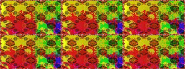 Fantezi çiçekli kusursuz desen, doğal duvar kağıdı, çiçek desenli kıvrım çizimi. Paisley el çizimi elementler. Ev dekoru.