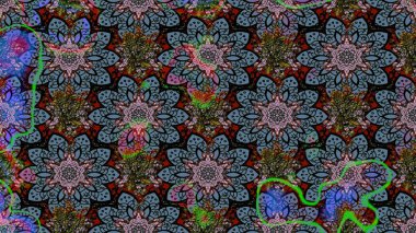 Çiçekler boşta. Eskiz arkaplan modeli. Suluboya, elle çizilmiş. Raster stoku.