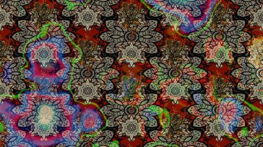 Çiçeksel gri çizim deseni. Raster çiçek izi. Klasik taslak çizimi.