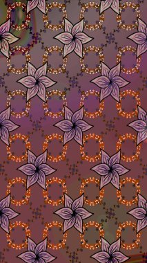 Kar taneleri kahverengi renklerde izole edilmiş. Raster illüstrasyonu. Raster illüstrasyonu. Kar Tanesi Simgesi.