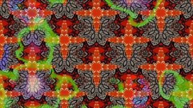 Botanik çizim kalıbı. Organik elementler. Suluboya etkisi. Raster deseni.