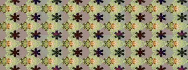 Gri ve nötr çiçekli bahar çiçekleri. Moda baskıları için zarif bir şablon. Küçük renkli çiçekler. Küçük çiçekte güzel bir desen. Motley illüstrasyonu.