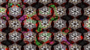 Kızılderili desenli desenli desenli şal deseni. Etnik Mandala süsü. Raster Henna dövme stili. Tekstil, tebrik kartı, boyama kitabı, telefon kılıfı baskısı için kullanılabilir.