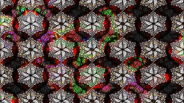 Kızılderili desenli desenli desenli şal deseni. Etnik Mandala süsü. Raster Henna dövme stili. Tekstil, tebrik kartı, boyama kitabı, telefon kılıfı baskısı için kullanılabilir.