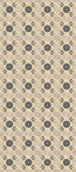 Barok tarzında altın çiçekli süs. Altın çiçekli, pürüzsüz desen. Bej, gri ve nötr renklerde altın bir element. Damask arkaplanı.