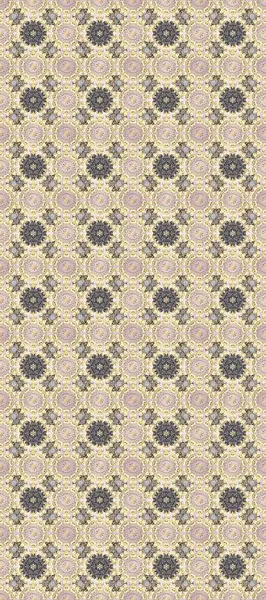 Barok tarzında altın çiçekli süs. Altın çiçekli, pürüzsüz desen. Bej, gri ve nötr renklerde altın bir element. Damask arkaplanı.