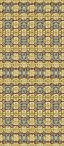 Kusursuz altın desen. Tarafsız, bej ve kahverengi renklerde altın desenli altın elementler. Raster doğulu süsü.