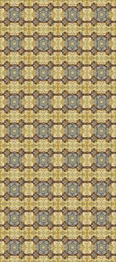 Kusursuz altın desen. Tarafsız, bej ve kahverengi renklerde altın desenli altın elementler. Raster doğulu süsü.