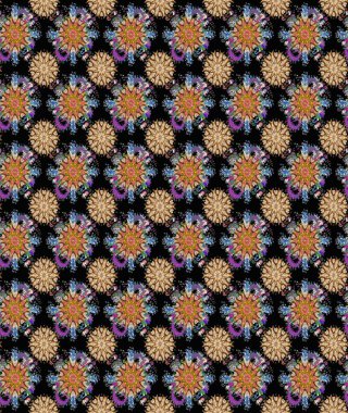 Kullanılabilir Tekstil, tebrik kartı, boyama kitabı, telefon durumda yazdırma için. Raster kına dövme tarzı. Etnik Mandala süsleme. Hint çiçek desenli madalyon desen.