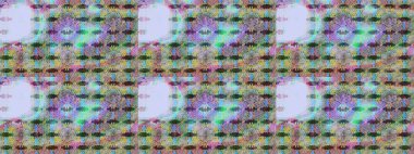 Tarafsız ve mavi renkte çiçekler. Kusursuz. Şirin çiçek elementleri. Raster illüstrasyonu.