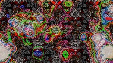 Çiçekli karalama şeklinde Raster çiçek deseni. Yumuşak, bahar çiçekli arka plan. Gri renkli çiçekler.