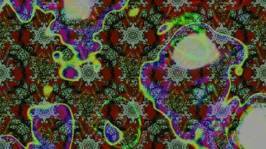 Çiçek deseni. Flower eskiz arka planı. Şatafatlı bahar bahçesi dokusu. Raster illüstrasyonu.