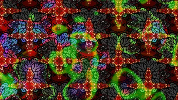 Klasik çiçek desenli. Paketleme, tekstil, duvar kâğıdı için çiçek eskizi. Yumuşak fayans. Raster 'ın taze dokusu. Yumuşak pamuk tasarımı.