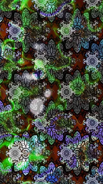 Küçük çiçekte güzel bir desen var. - Gri çiçekler. Doğa. Çiçek kolajı. Raster deseni. Çiçek kompozisyonu. Çiçek arka planı.