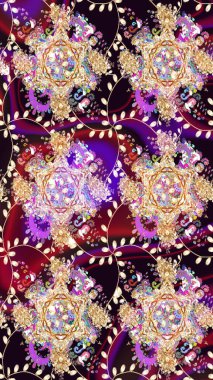 Çiçekli eskiz deseni. Suluboya çizimi. El çizimi. Bej renkte çiçekler.