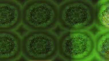 Renkli unsurlarla hareketli arka plan görüntüleri. Çiçekler. Eski model. Bayrak tarzı. Video kaydı. Şablon. Döngü. Kusursuz.. 