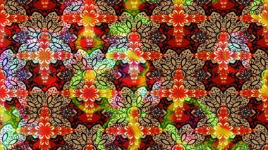 Çiçekli yumuşak bir eskiz şekli. Raster çiçekleri klasik tarzda çizilmiş. Kibarca, kırmızı renkte bahar çiçekleri. Raster illüstrasyonu.