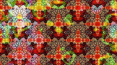 Çiçek kırmızısı eskiz deseni. Raster çiçek izi. Klasik taslak çizimi. Raster Yumuşak kumaş deseni.