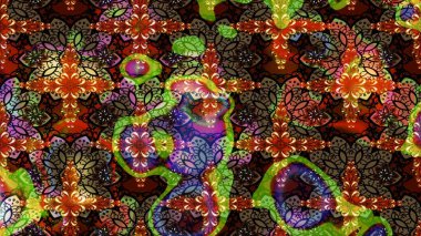 Raster güzel bir çiçek deseni çizmiş. Bahar mevsimi. Tatil havası. Nazik romantik baskı. Kahverengi renkte çiçekler.