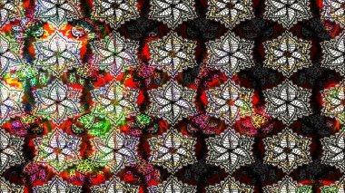 Raster düz çiçek çizim deseni. Hediye ambalaj kağıdı, tebrik kartları, posterler ve pankart tasarımı. Siyah renkte çiçekler.