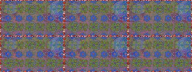 Nazik, sevimli çiçek arkaplanı. Çiçekli karalama şeklinde Raster çiçek deseni. Gri renkli çiçekler.