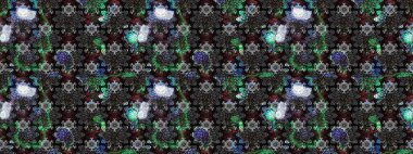 Gri renkli çiçekler. Renkli Bahar Teması eskiz kalıbı. Düz Çiçek Elementleri Tasarım Raster illüstrasyonu. Çiçek eskiz kalıbı geçmişi.