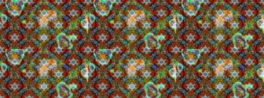 Kahverengi renkli çiçekler. Düz Çiçek Elementleri Tasarımı. Sketch Colour Spring Theme eskiz kalıbı. Sevimli çiçek raster deseni.