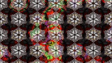 Şirin çiçek elementleri. Raster illüstrasyonu. Taslak desenli, modaya uygun kumaş deseni. Renkli Bahar Teması eskiz kalıbı. Düz Çiçek Elementleri Tasarımı.