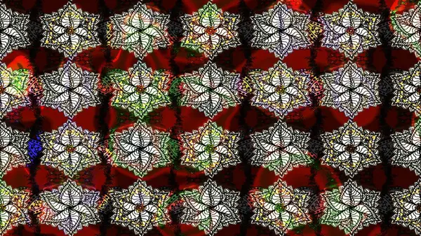 Çiçek deseni. Siyah renkte çiçek çizimi. Şatafatlı bahar bahçesi dokusu. Raster illüstrasyonu. Siyah renkte çiçekler.