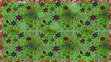 Kusursuz Tony kumaş deseni. Küçük çiçekteki sevimli çiçek deseni. Raster illüstrasyonu. Modaya uygun kumaş deseni.