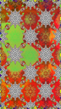 Güzel kumaş deseni. Çiçek arka plan. Kesintisiz tarama deseni.