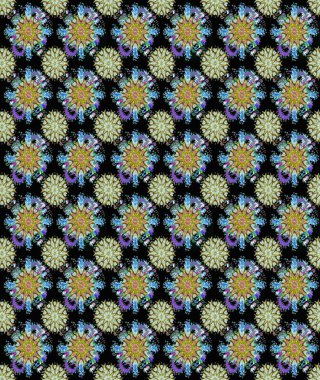 Raster Güzel kumaş deseni. Raster suluboya çiçek deseni, narin çiçekler, siyah ve nötr çiçekler, tebrik kartı şablonu.