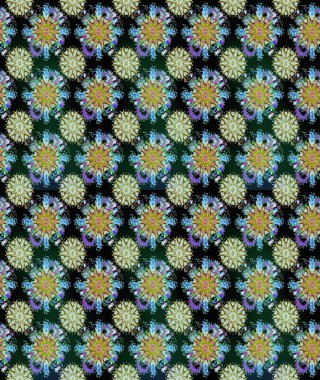 Güzel kumaş deseni. Hoş bir çiçek geçmişi var. Raster illüstrasyonu. Küçük bir çiçekte kusursuz desen.