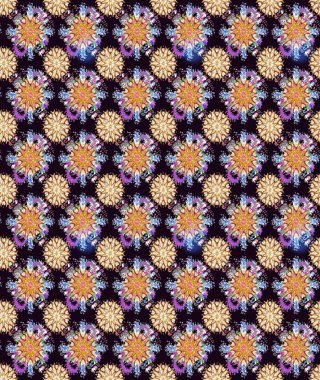 Raster illüstrasyonu. Raster illüstrasyonu. Şirin karalama çiçekleri olan kusursuz çiçek desenleri. El yapımı çiçek ve bitki koleksiyonu. Eskiz biçimi siyah ve bej renklerinde.