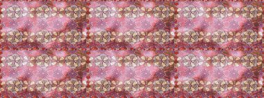 Pembe ve nötr renklerde çiçeklerle kusursuz çiçek deseni. Suluboya tarzında pembe ve nötr renkte çiçekler.