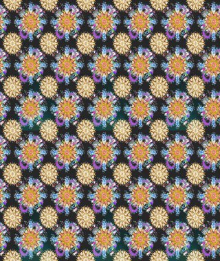 Gri ve bej renklerde parlak çiçekli, soyut, pürüzsüz desen. Küçük çiçekte hoş bir çiçek deseni var. Çiçek elementli zarif raster dokusu..