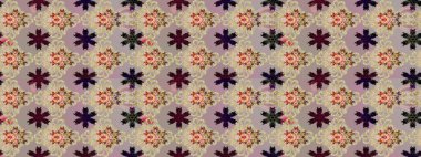 Çiçeksiz bej ve nötr renkler. Raster illüstrasyonu. Çiçekler bej ve nötr renklerde. Şatafatlı bahar bahçesi dokusu. Çiçek deseni.