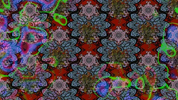 Tarafsız renklerde zarif çiçek buketi suluboya. Renkli Bahar Teması eskiz kalıbı. Düz Çiçek Elementleri Tasarımı. Raster illüstrasyonu.