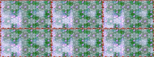 Raster Henna tarzı. Kusursuz süs izi. Sınır Kızılderili çiçekli paisley patten. Tebrik kartı geçmişi, boyama kitabı, arkaplan ve tekstil için kullanılabilir. Etnik Mandala havlusu.