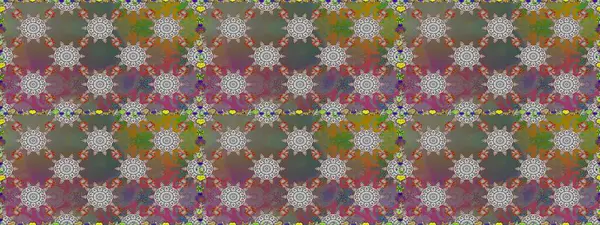 Küçük ölçekli çiçek basit şirin desende. Üretim, duvar kağıdı, baskı, hediye paketi ve scrapbooking Tekstil veya kitap için çiçek sorunsuz arka plan kapsar. Raster illüstrasyon.