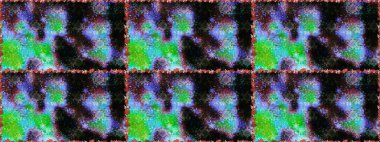 Klasik çiçek tasarımı elementleri. Raster illüstrasyonu. Mavi kıvırcık çiçekler mavi renkte şekillenir.