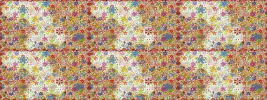 Tekstil, tebrik kartı, boyama kitabı, telefon kılıfı baskısı için kullanılabilir. Kızılderili desenli desenli desenli şal deseni. Etnik Mandala süsü. Raster Henna dövme stili.